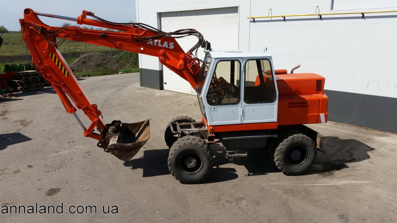 Колісний екскаватор Atlas 1304  - 14 - Annaland.com.ua.jpg Продаж бу сг техніки з Нідерландів